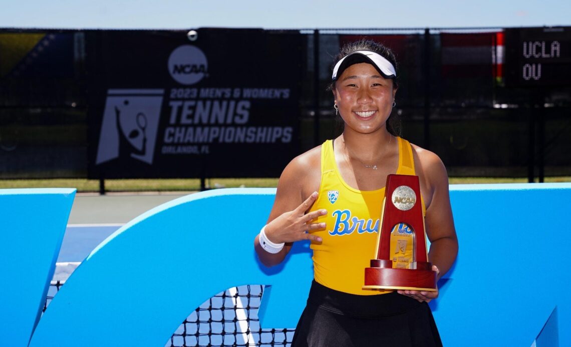 Fangran Tian Wins NCAA Singles Championship