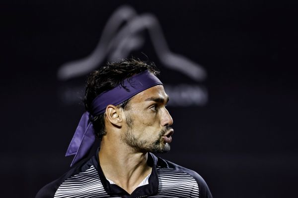 Fognini wins near-3-hour battle over Murray at Italian Open