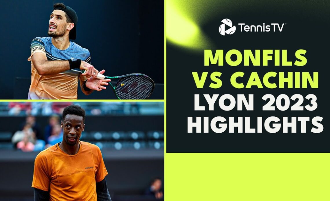 Gael Monfils & Pedro Cachin Entertaining Highlights! | Lyon 2023