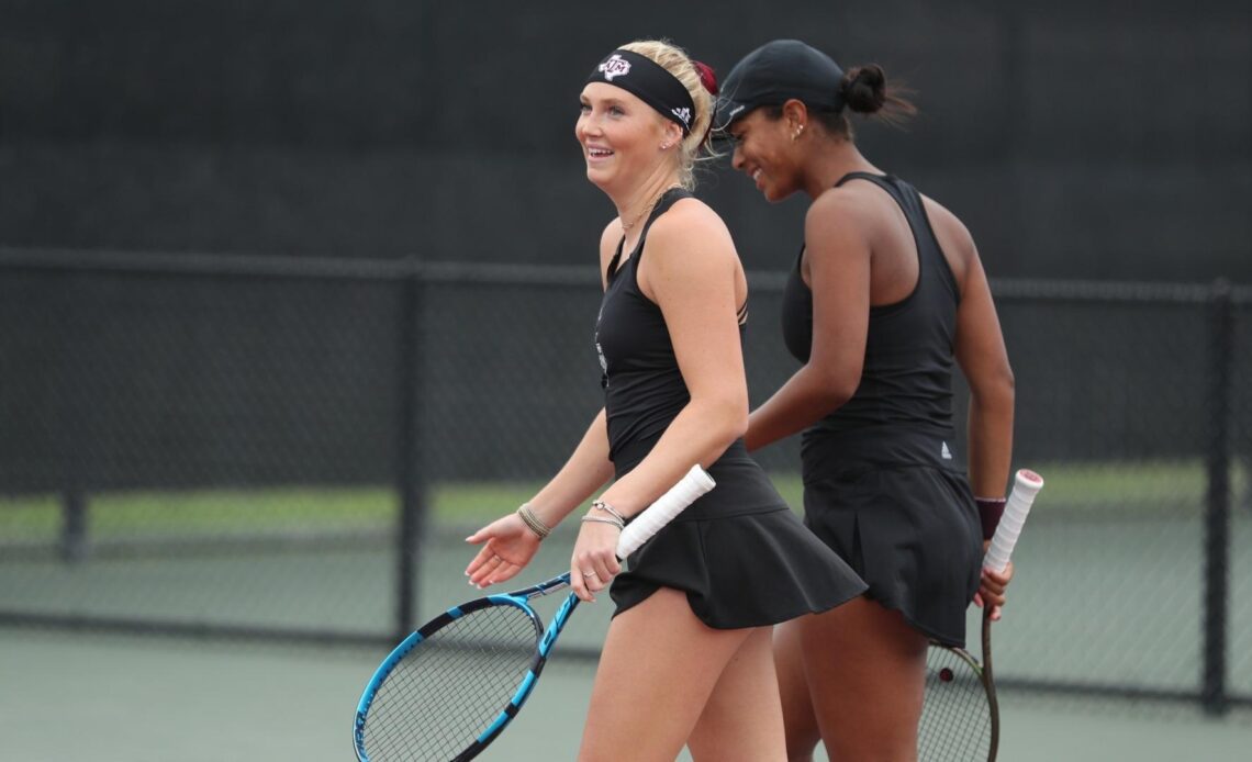Goldsmith, Ewing End College Careers in NCAA Doubles Second Round - Texas A&M Athletics