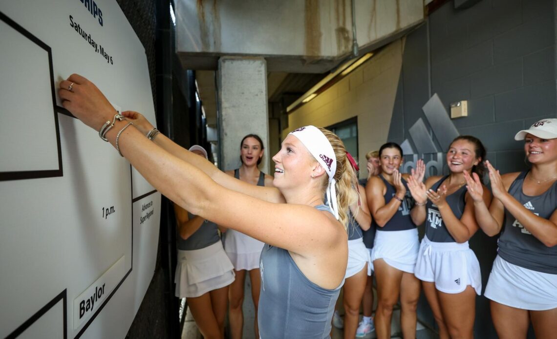 Goldsmith Makes History as Aggies Advance to NCAA Second Round - Texas A&M Athletics