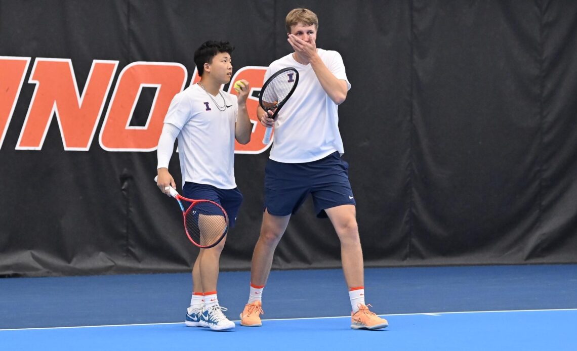 Heck, Ozolins Called Up to NCAA Doubles Championship