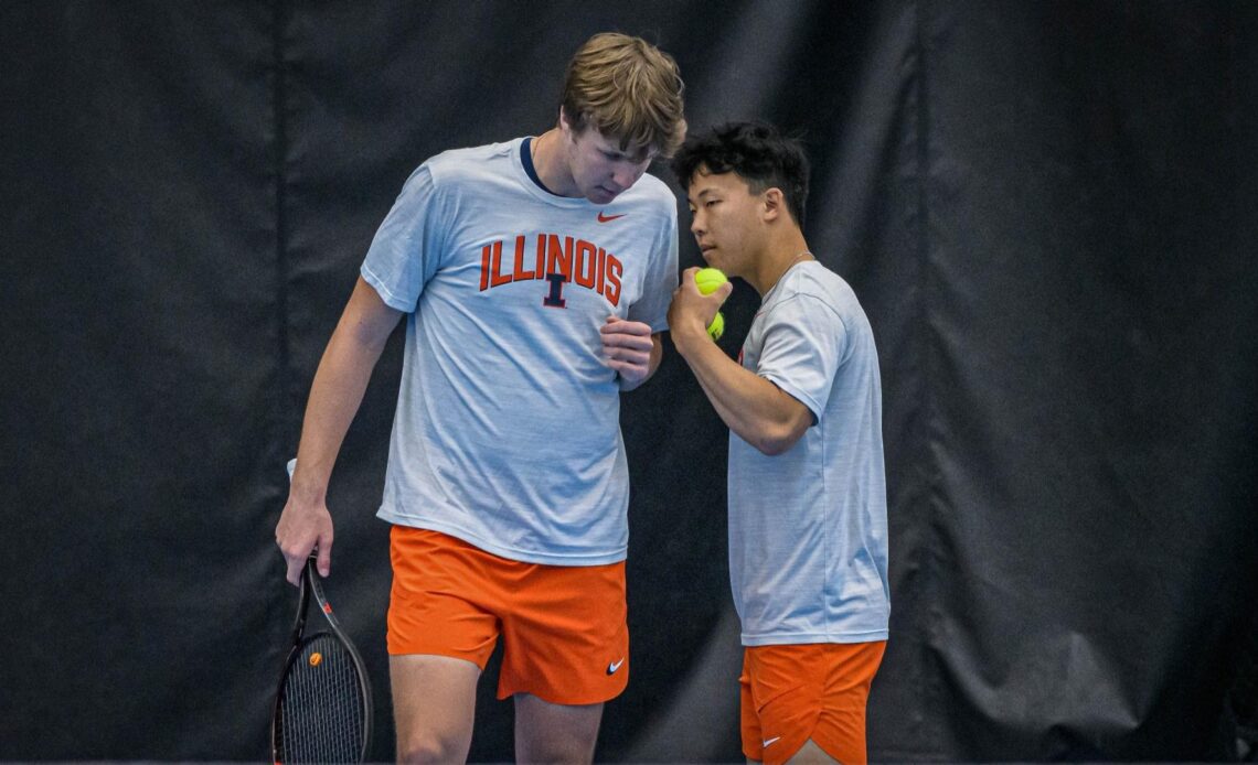 Heck, Ozolins Earn All-America Status in NCAA Doubles Championship