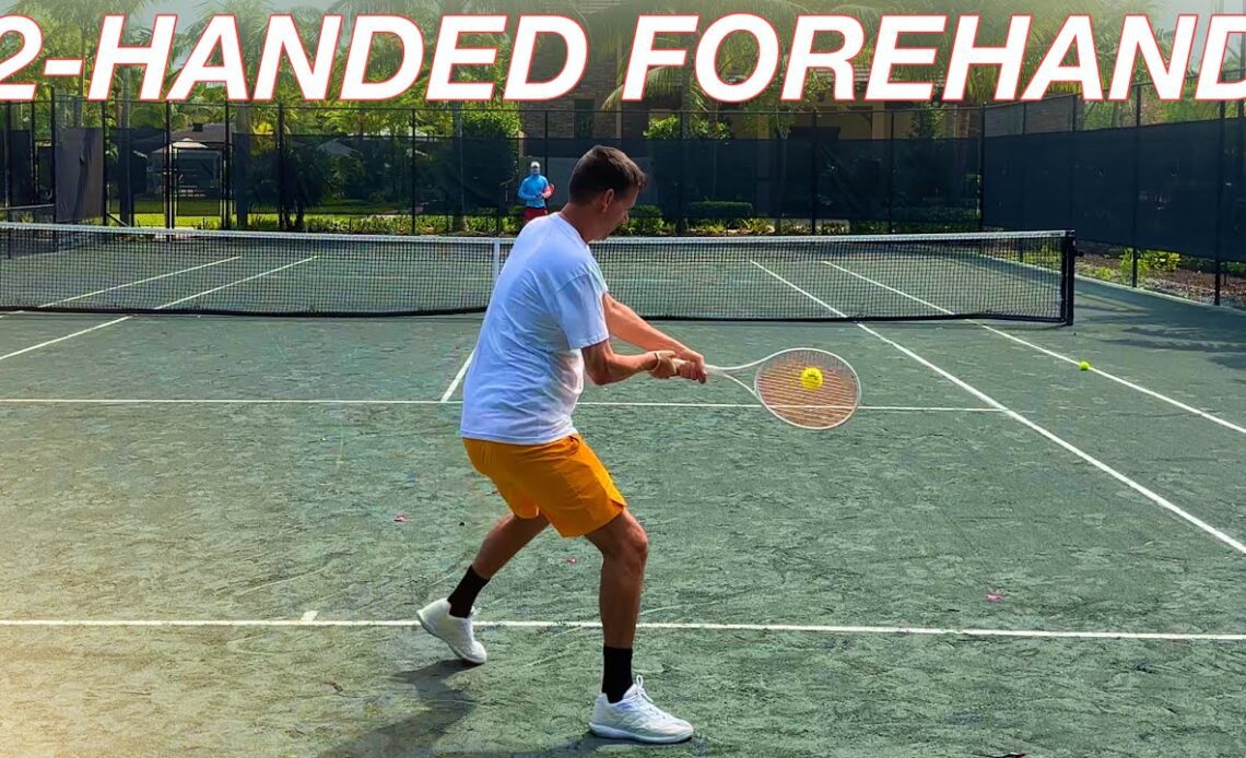 How to Hit a Two-Handed Forehand | Tennis Technique