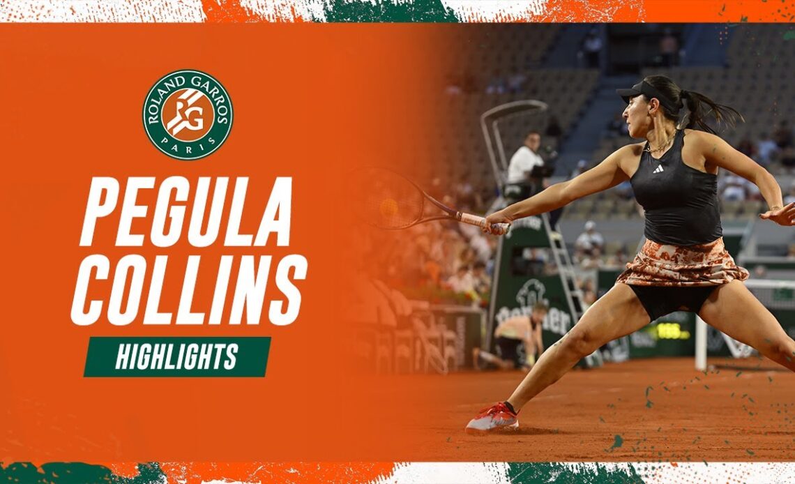 Jessica Pegula vs Danielle Collins - Round 1 Highlights I Roland-Garros 2023