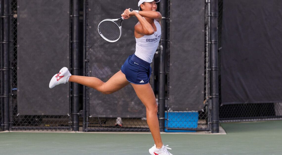 Lee Clinches Spot in NCAA Championships Round of 16 – Women's Tennis — Georgia Tech Yellow Jackets