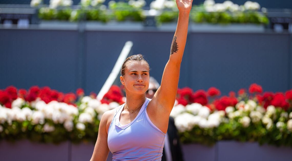 Madrid: Sabalenka's best points vs. Sakkari in semifinal win