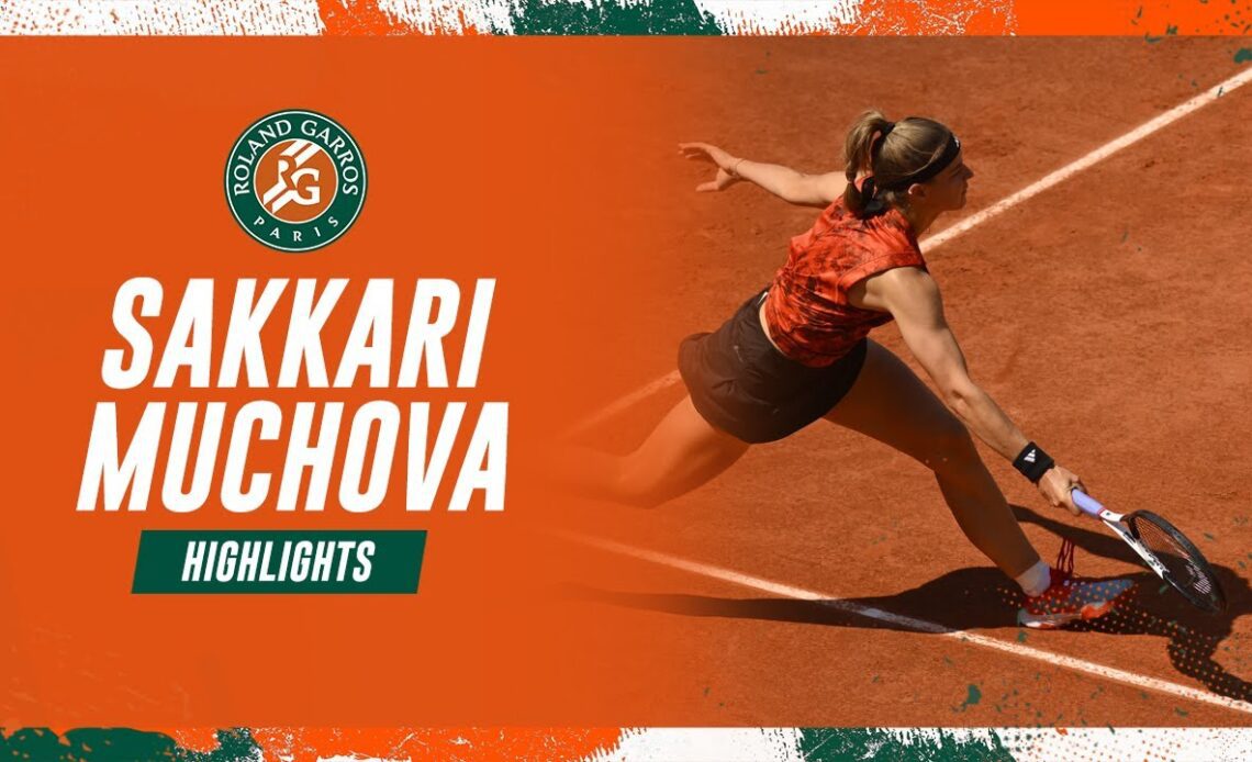 Maria Sakkari vs Karolina Muchova - Round 1 Highlights I Roland-Garros 2023