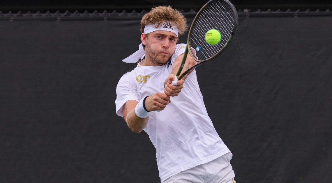 Martin Falls in First Round of NCAA Singles Play – Georgia Tech Yellow Jackets