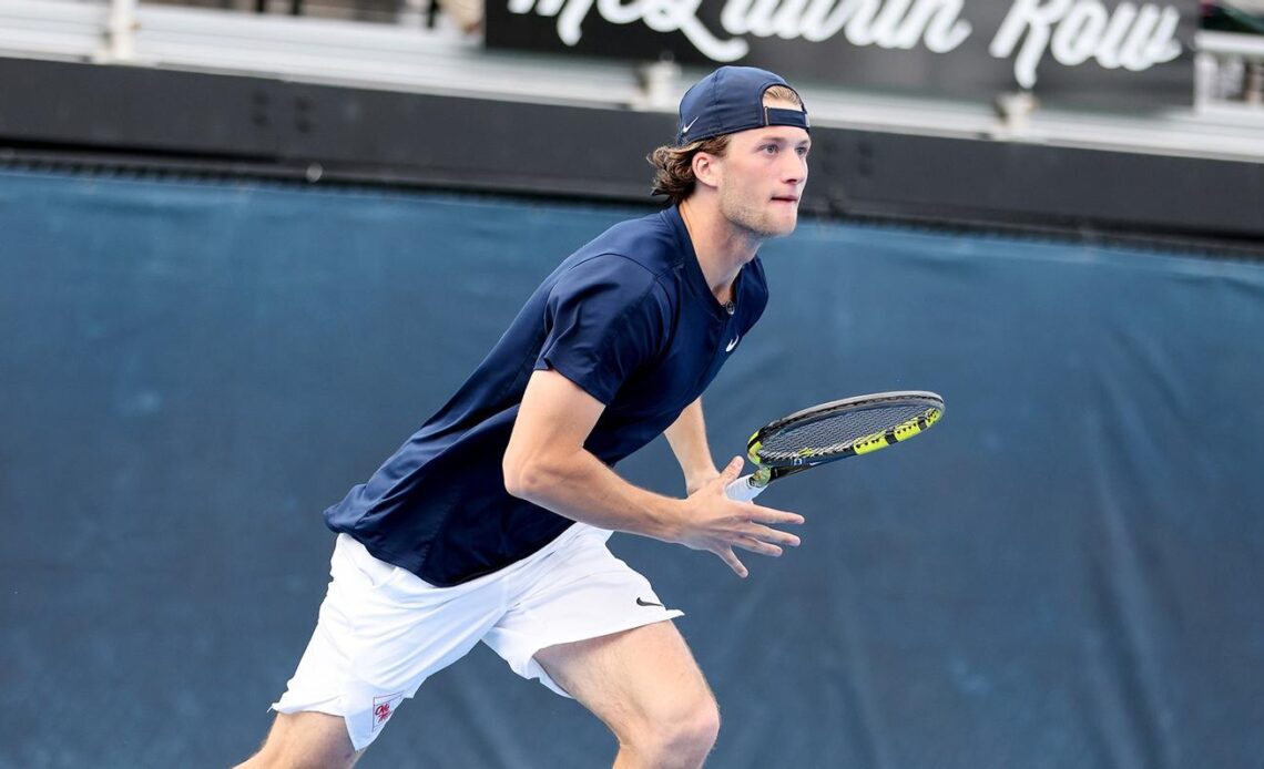 Men’s Tennis Set for Second Round Clash with Virginia