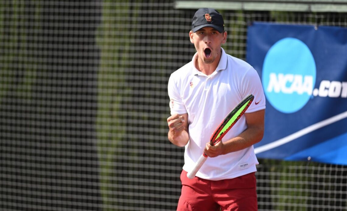 No. 10 USC Men's Tennis Advances To NCAA Super Regional With 4-1 Victory Over San Diego