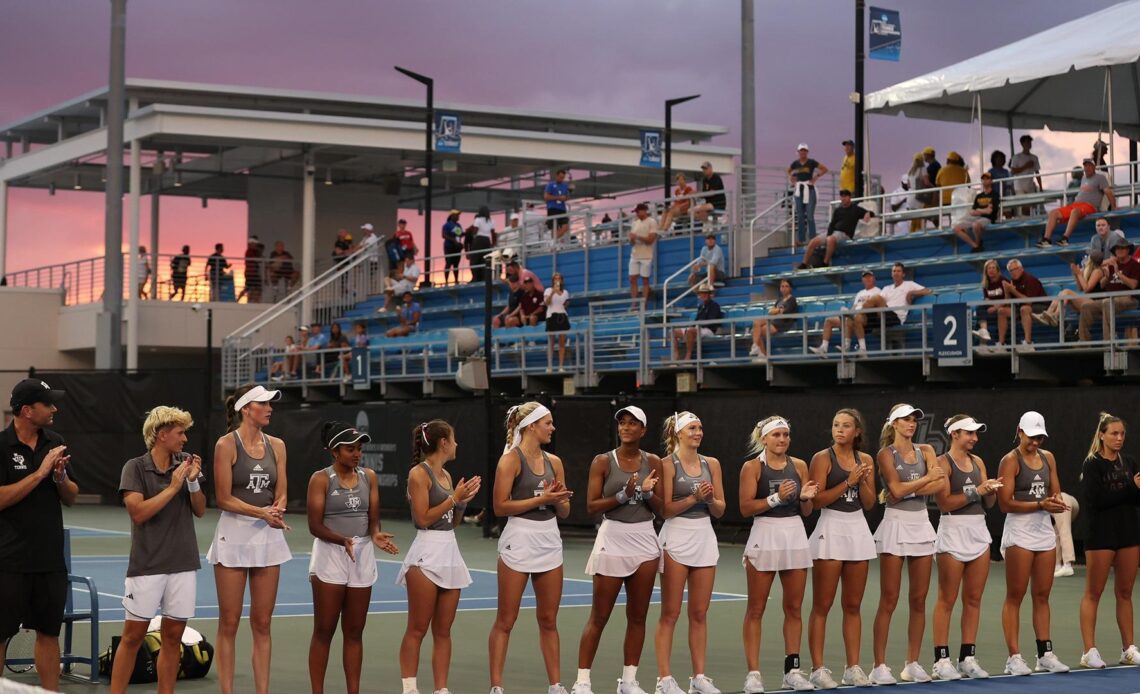 No. 2 Women's Tennis Falls to No. 6 Stanford in NCAA Quarterfinals - Texas A&M Athletics