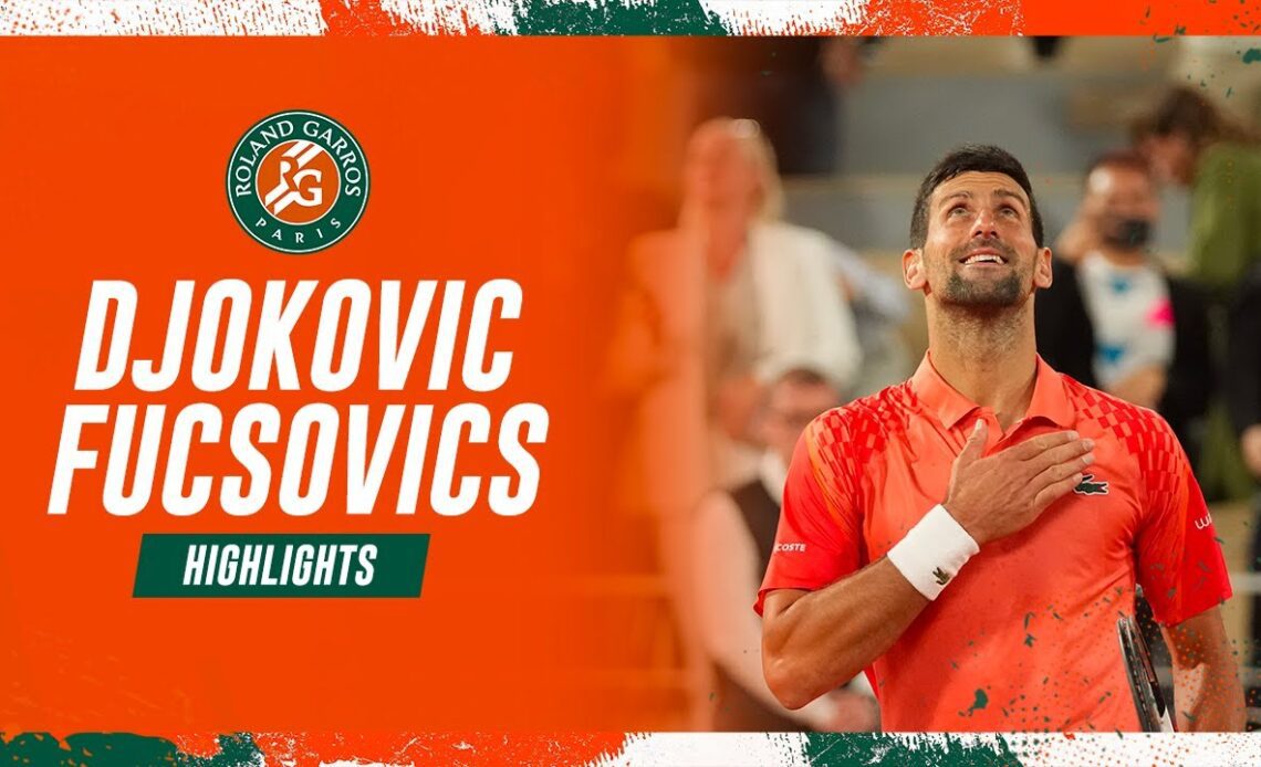 Novak Djokovic vs Marton Fucsovics - Round 2 Highlights I Roland-Garros 2023