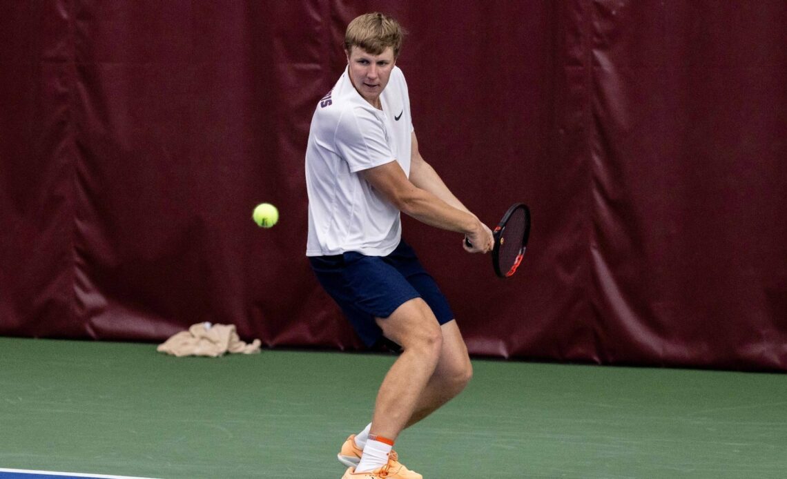 Ozolins Concludes Season in NCAA Singles Championship