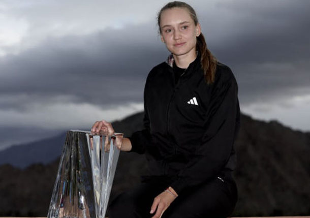 Rybakina Up to Career-High No.4 Ahead of Roland-Garros