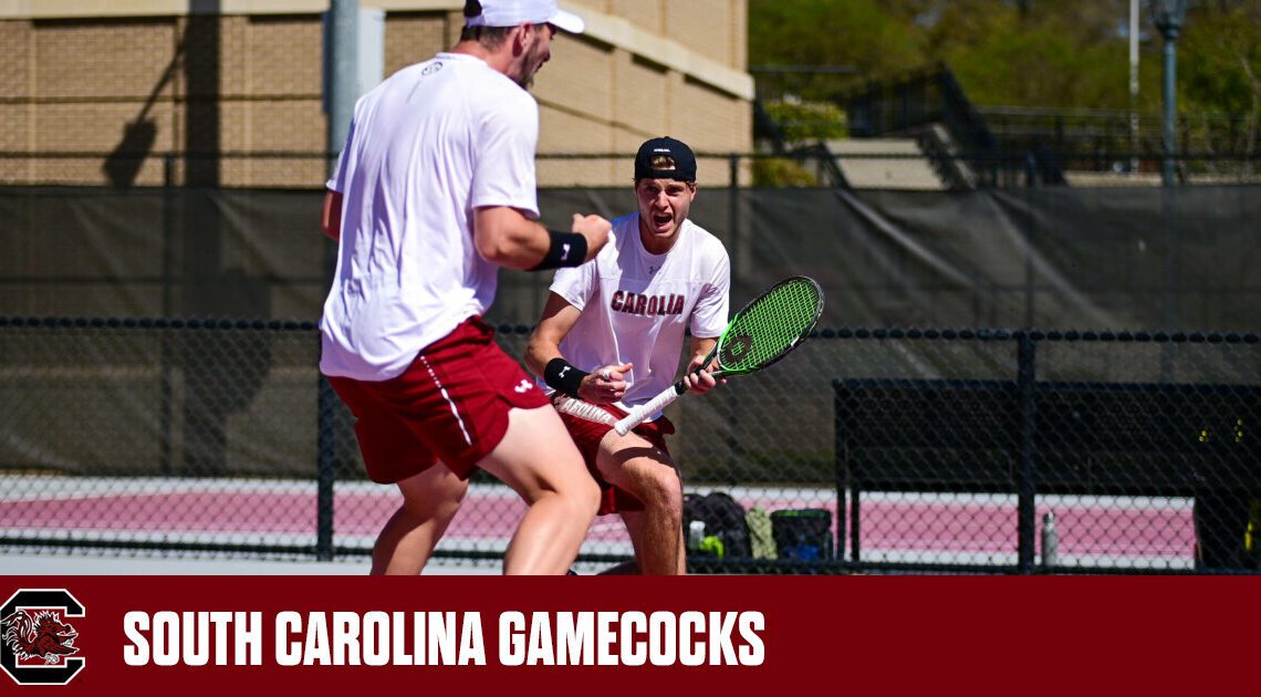 Samuel, Thomson Earn No. 1 Overall Seed in NCAA Doubles Tournament – University of South Carolina Athletics