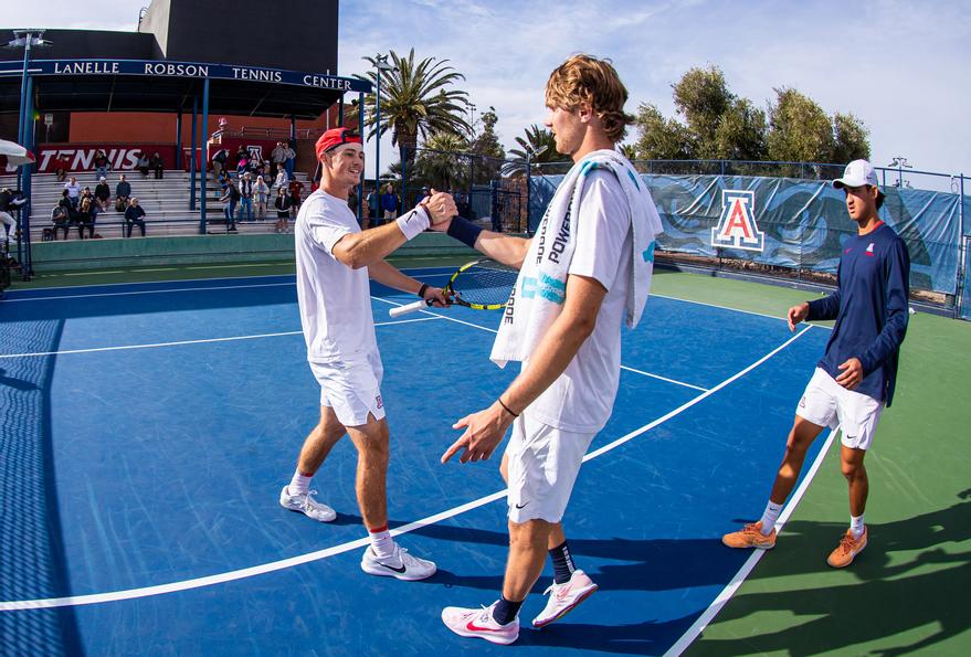 Stage Set For NCAA Singles Championship, Two Wildcats Battle Buckeyes