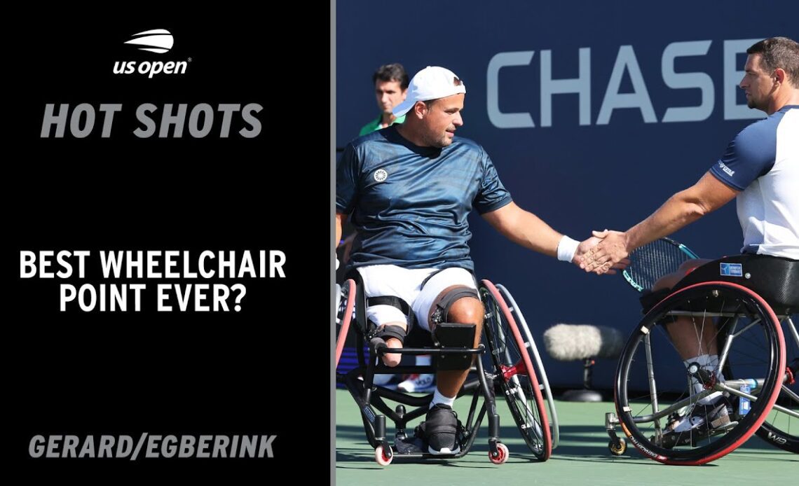 The Greatest Wheelchair Tennis Rally in History?
