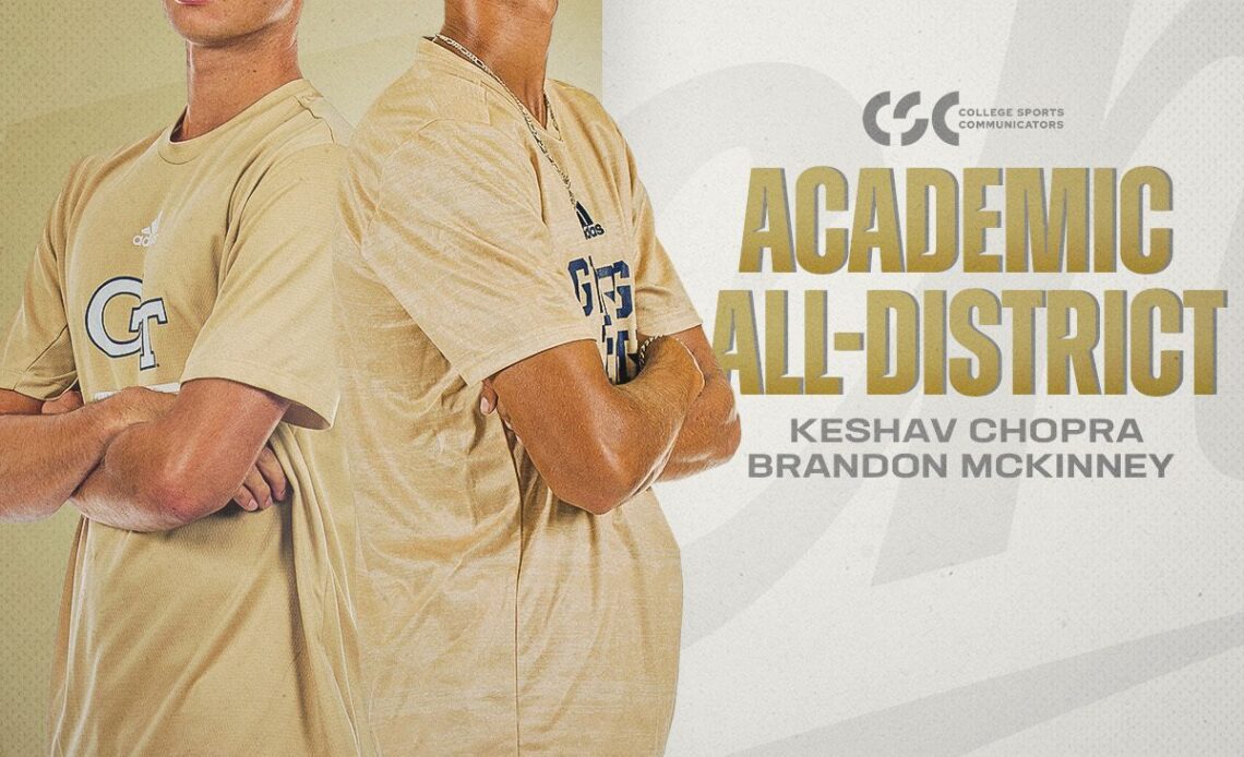 Two Jackets Named to Academic All-District Team – Georgia Tech Yellow Jackets