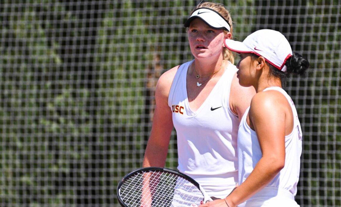USC Women’s Tennis Standouts Maddy Sieg and Eryn Cayetano Earn All-America Honors With Trip To NCAA Doubles Quarterfinals