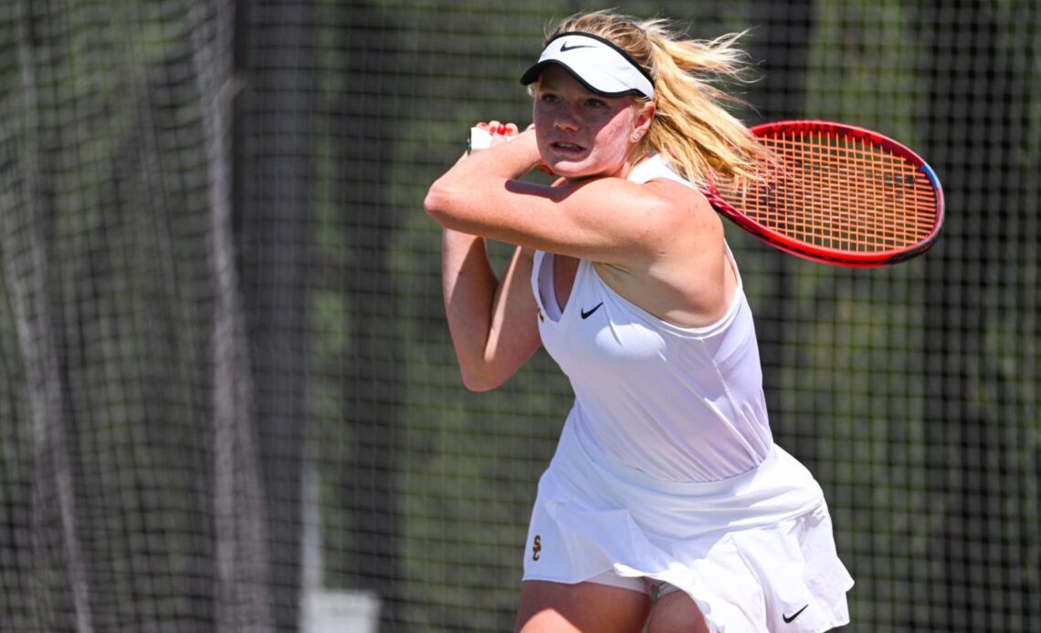 USC’s Maddy Sieg Advances to Round of 32 at NCAA Singles Championships