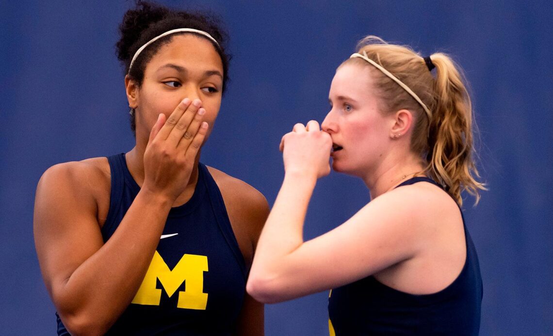 Wolverines Advance to NCAA Championships Quarters in Singles and Doubles