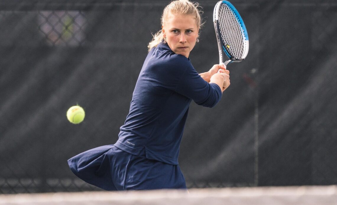 Women’s Tennis’ Chekhlystova Picks Up Academic Honor