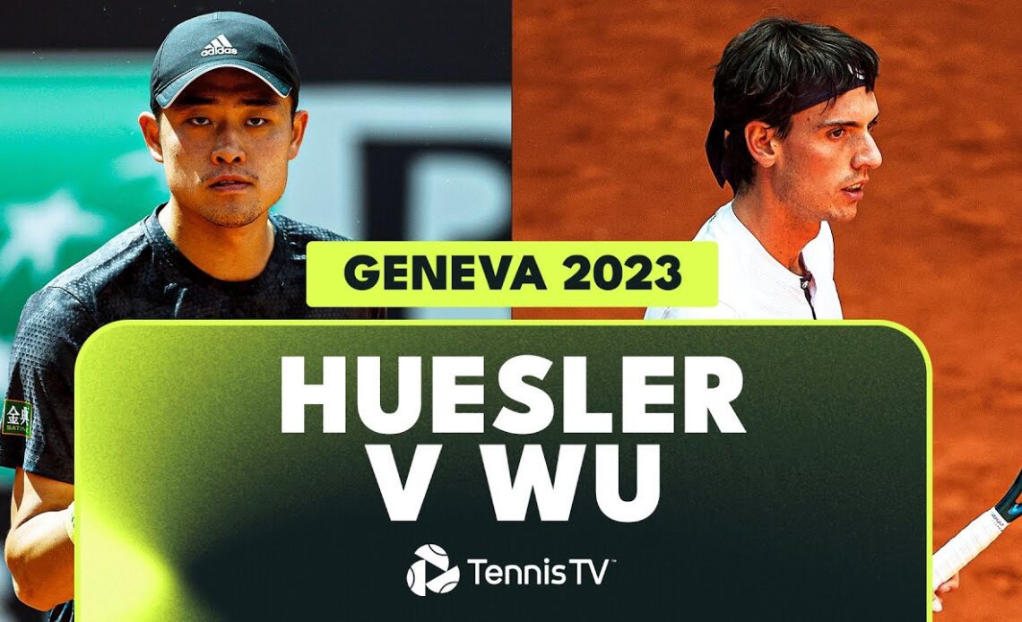 Yibing Wu vs Marc-Andrea Huesler ROLLERCOASTER Final Set | Geneva 2023