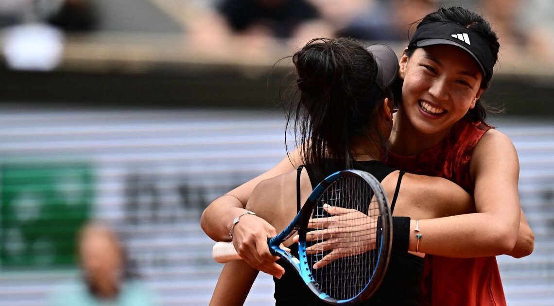 A last-minute alliance the winning formula for Hsieh and Wang