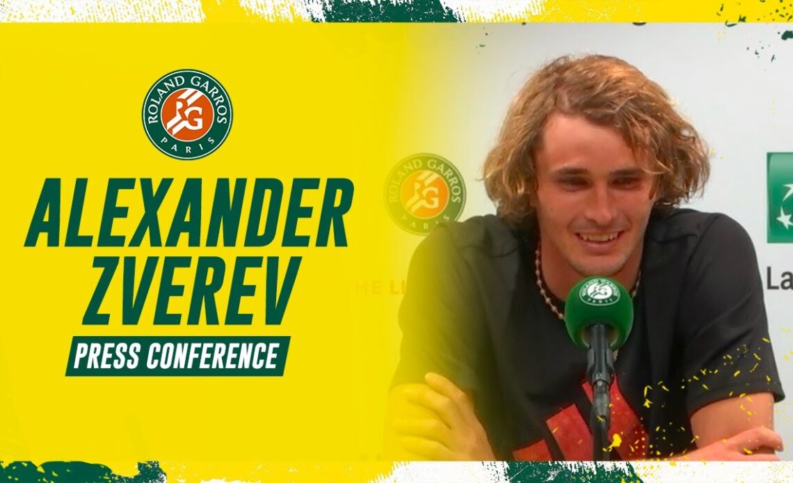 Alexander Zverev - Press Conference after Round 2 I Roland-Garros 2023