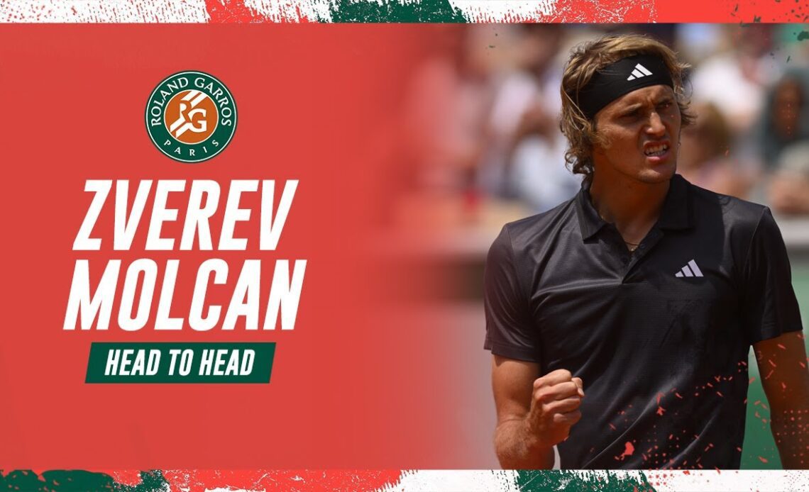 Alexander Zverev vs Alex Molcan - Round 2 Head to Head I Roland-Garros 2023