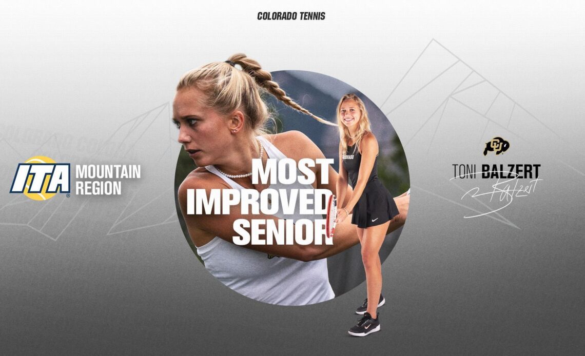 Balzert Earns ITA Most Improved Senior Award