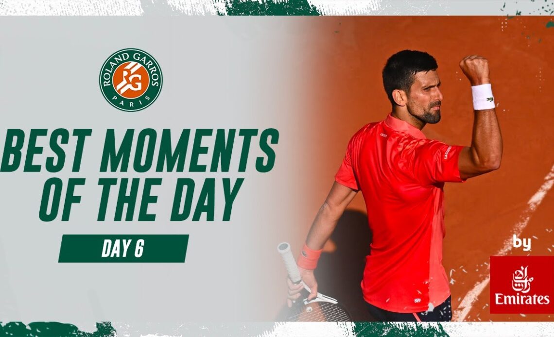 Best moments of the day #6 | Roland-Garros 2023