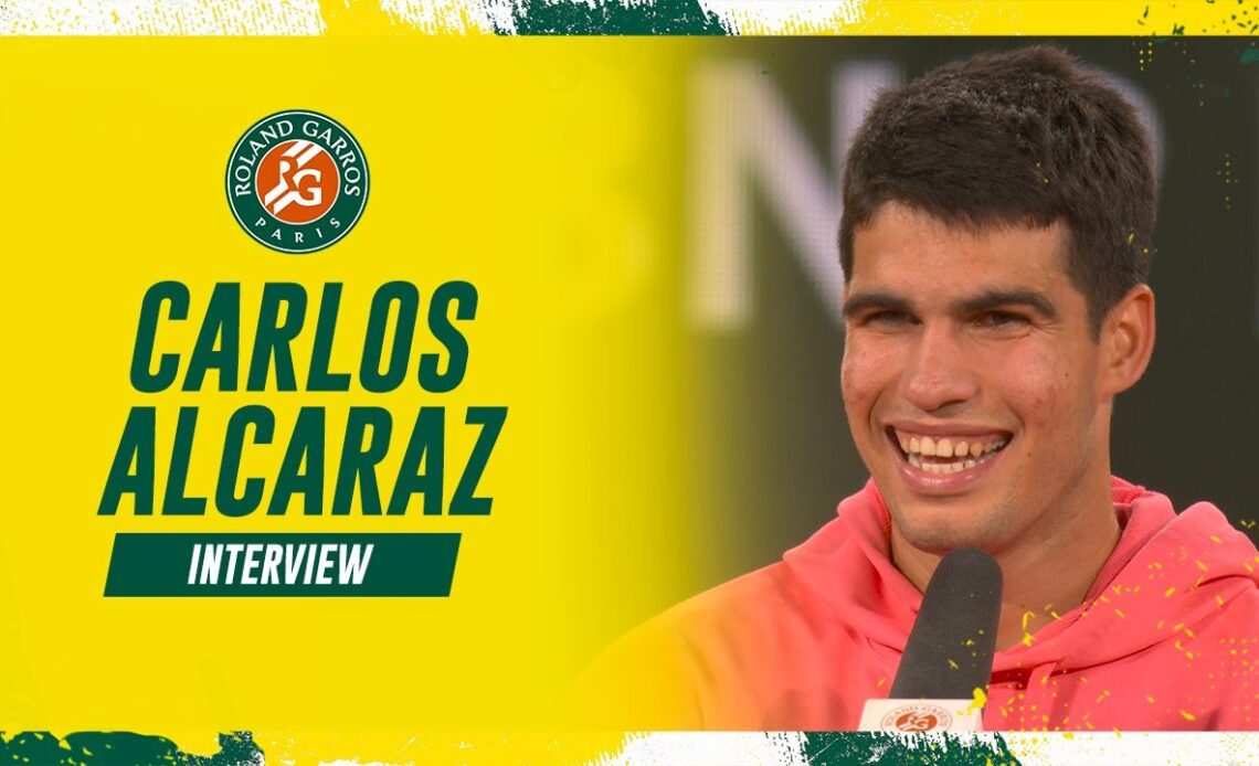Carlos Alcaraz - Interview Quarterfinals | Roland-Garros 2023