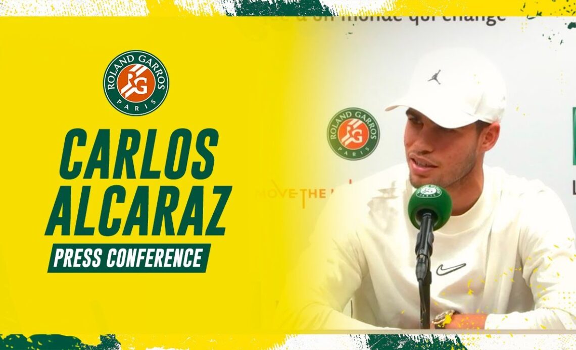 Carlos Alcaraz - Press Conference after Round 3 I Roland-Garros 2023