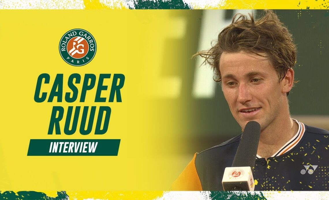 Casper Ruud Interview after Semifinals | Roland-Garros 2023