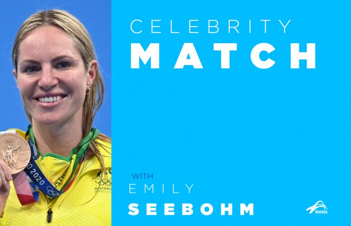 Celebrity Match with Emily Seebohm | 7 June, 2023 | All News | News and Features | News and Events