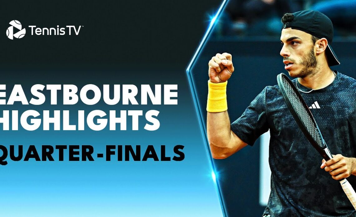 Cerundolo takes on Zhang; Paul, Kecmanovic & Wolf Feature | Eastbourne 2023 Quarter-Final Highlights