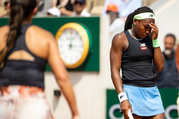 Coco Gauff, Jessica Pegula knocked out in women's doubles semis