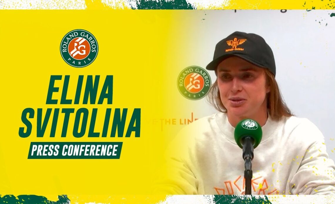 Elina Svitolina - Press Conference after Round 4 I Roland-Garros 2023