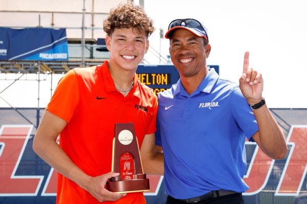 Florida men's tennis coach steps down to work with pro son