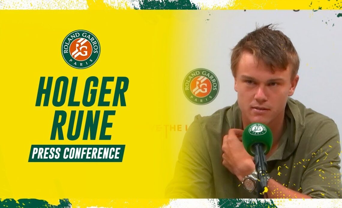 Holger Rune - Press Conference after Quarterfinals | Roland-Garros 2023