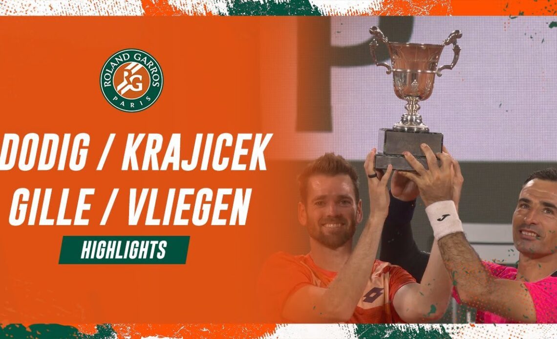 I. Dodig / A. Krajicek vs J. Vliegen / S. Gille - Final Highlights I Roland-Garros 2023
