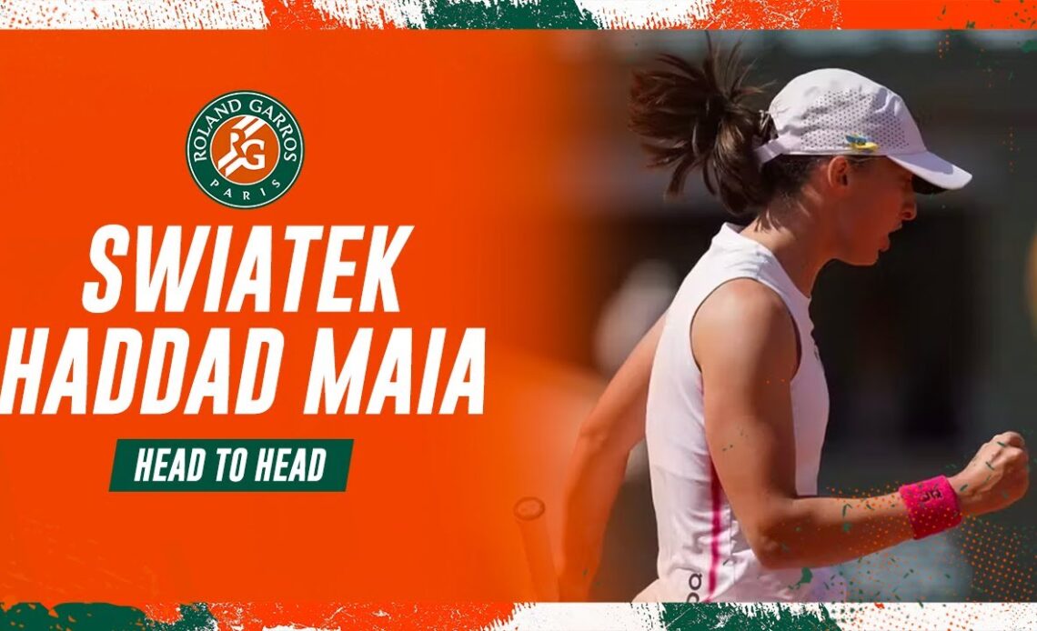 Iga Swiatek vs Beatriz Haddad Maia - Semifinals Head to Head I Roland-Garros 2023