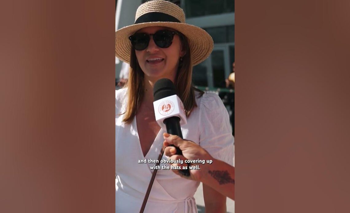 In All Access, Tatiana Golovin is the Fashion Police of #RolandGarros to find the best-dressed fans.