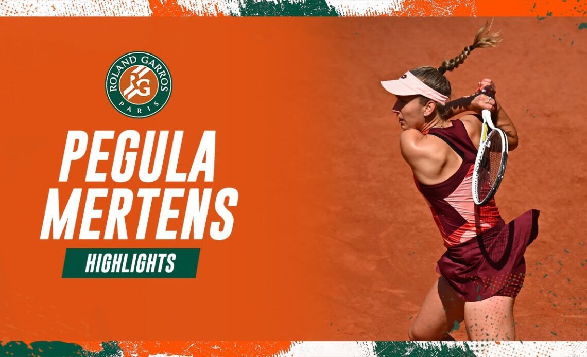 Jessica Pegula vs Elise Mertens - Round 3 Highlights I Roland-Garros 2023