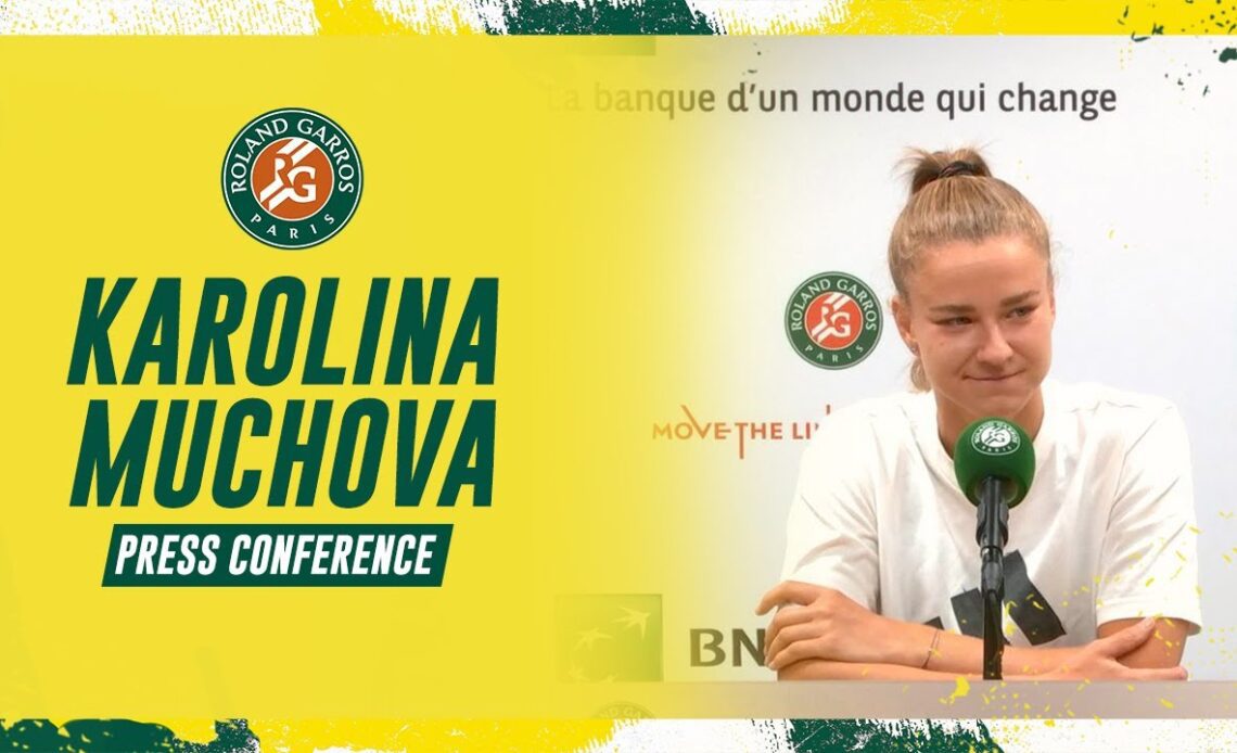 Karolina Muchova - Press Conference after Final | Roland-Garros 2023