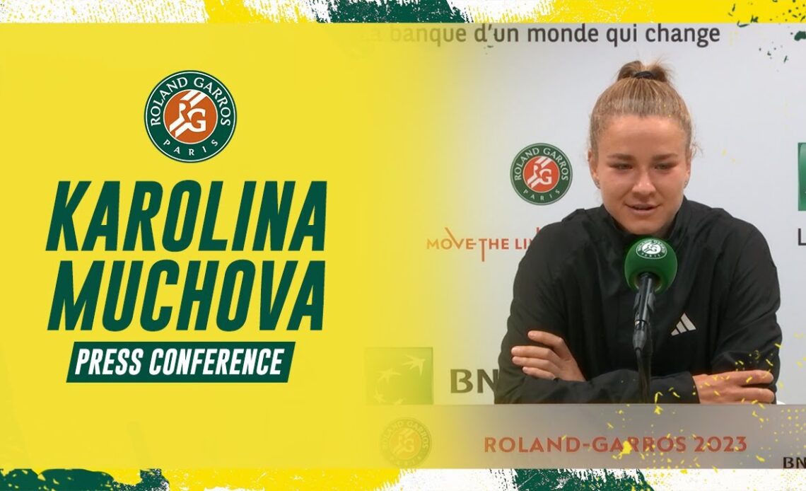 Karolina Muchova - Press Conference after Semi-finals | Roland-Garros 2023