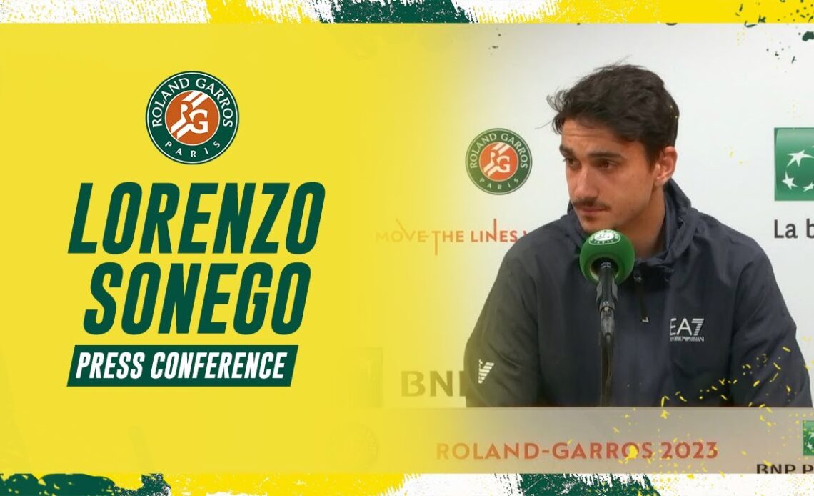Lorenzo Sonego Press Conference after Round 3 | Roland-Garros 2023