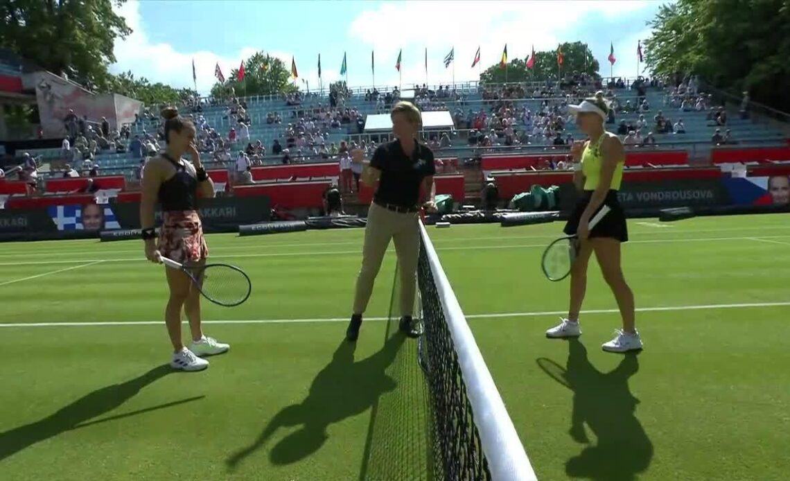 Maria Sakkari vs. Marketa Vondrousova | 2023 Berlin Quarterfinals | WTA Match Highlights